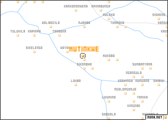 map of Mutinkwe