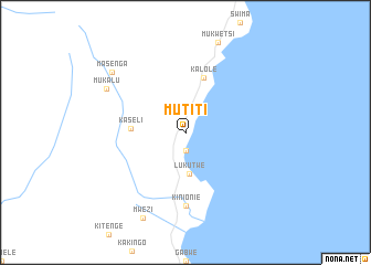 map of Mutiti