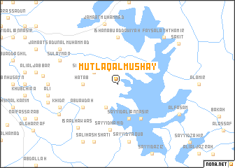 map of Muţlaq al Mushāy