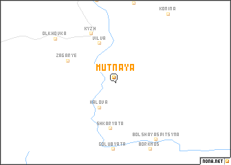 map of Mutnaya