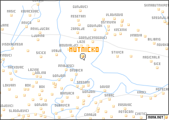 map of Mutničko