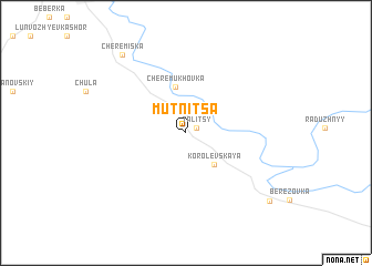 map of Mutnitsa