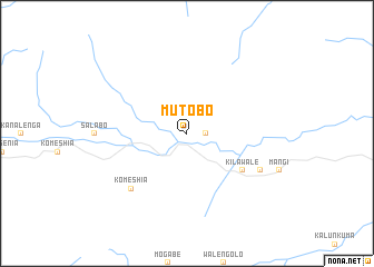 map of Mutobo