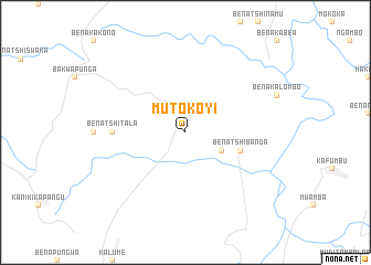 map of Mutokoyi