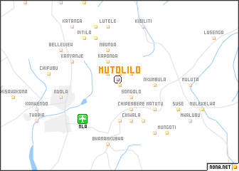 map of Mutolilo