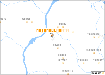 map of Mutombo-Lamata