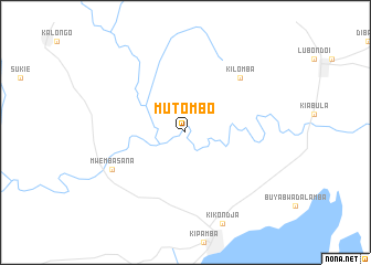 map of Mutombo