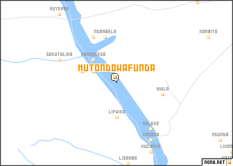 map of Mutondowafunda