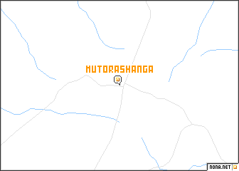 map of Mutorashanga