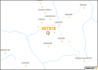 map of Mutoto