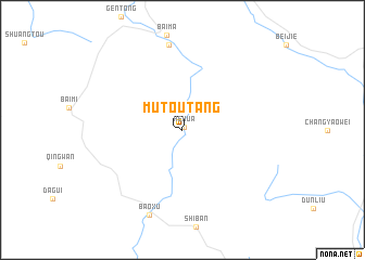 map of Mutoutang