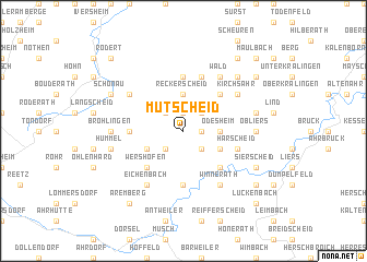 map of Mutscheid