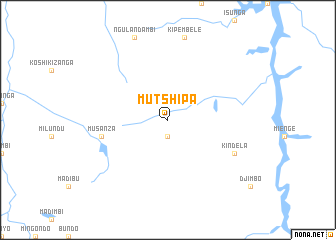 map of Mutshipa