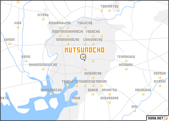 map of Mutsunochō