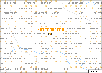 map of Muttenhofen