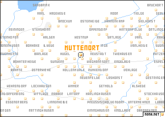 map of Muttenort