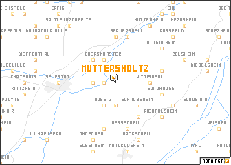 map of Muttersholtz
