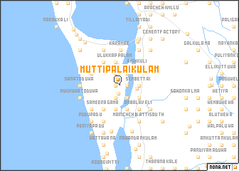 map of Muttipalaikulam