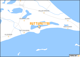 map of Muttupettai