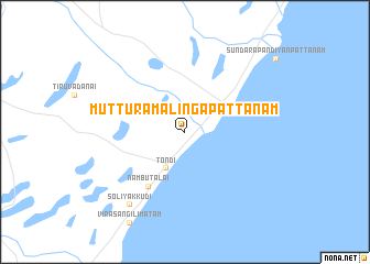 map of Mutturāmalingapattanam