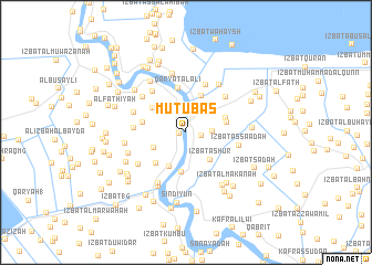 map of Muţūbas