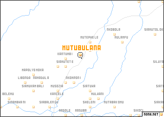 map of Mutubulana