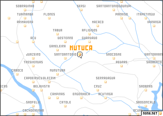 map of Mutuca