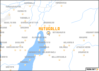 map of Mutugalla
