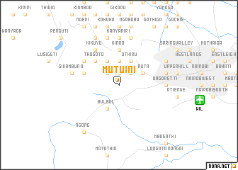 map of Mutuini