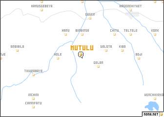 map of Mutulu