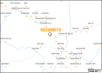 map of Mutumbiyu