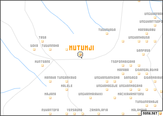 map of Mutumji