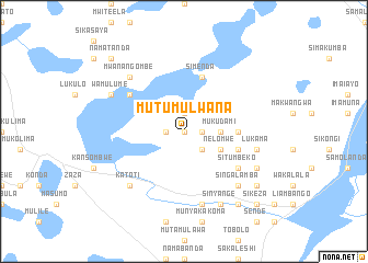 map of Mutumulwana