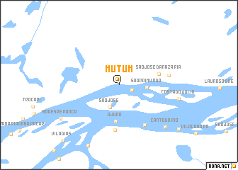 map of Mutum