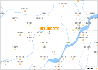 map of Mutundaya