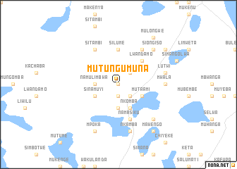 map of Mutungumuna