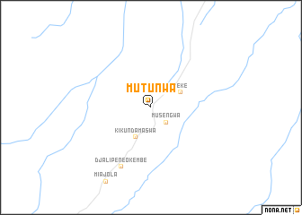 map of Mutunwa