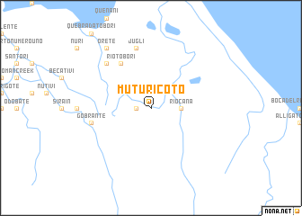 map of Muturicoto