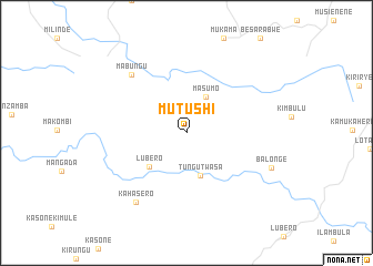 map of Mutushi