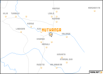 map of Mutwanga