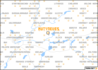 map of Mutyněves