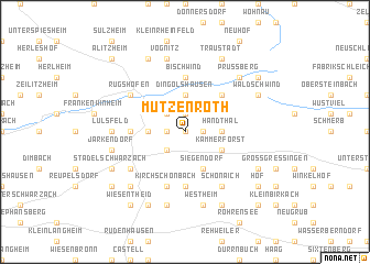 map of Mutzenroth