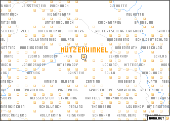map of Mutzenwinkel