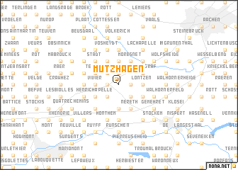 map of Mützhagen