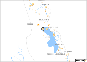 map of Muudey