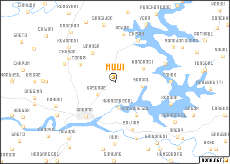 map of Muŭi