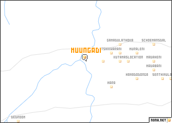 map of Muungadi