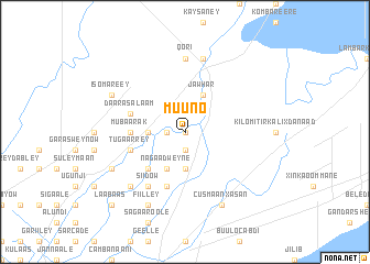 map of Muuno