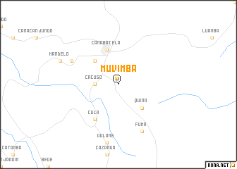 map of Muvimba