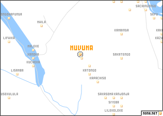 map of Muvuma